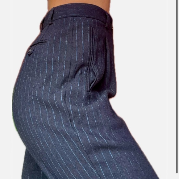 Navy Blue Escada Sport Trousers 36 - Picture 4 of 4